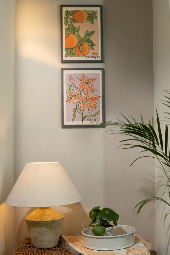 Des Oranges Print