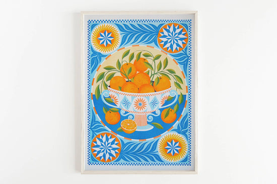 Orange Bowl Print