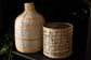 Eden Glass and Cane Vase