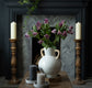 Rattan Wrapped Handle Vase - Medium