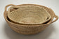 Zola Seagrass Basket Trays - Set of 2