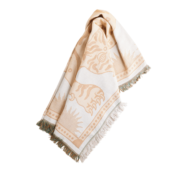 Tibetan Tiger Woven Throw