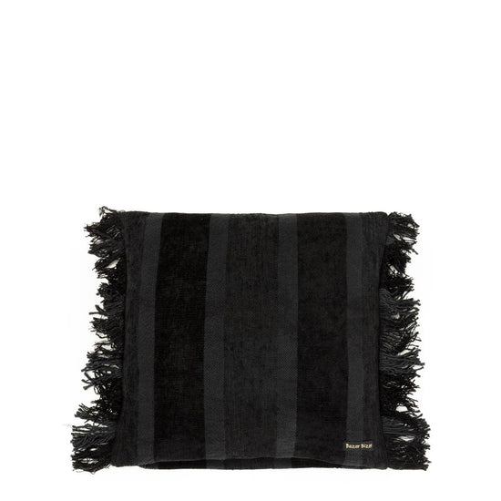 The Oh My Gee Cushion Cover - Black Velvet